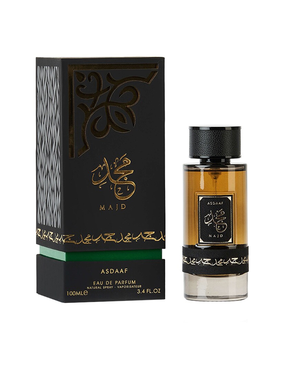 

ASDAAF by Lattafa Majd Long Lasting Eau De Parfum- 100ml, Black