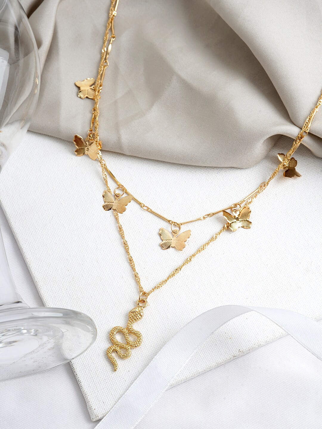 

BEWITCHED Gold-Toned Layered Chain