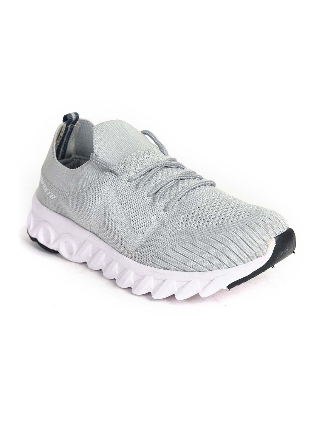 

IMPAKTO Women Grey Mesh Running Non-Marking Shoes