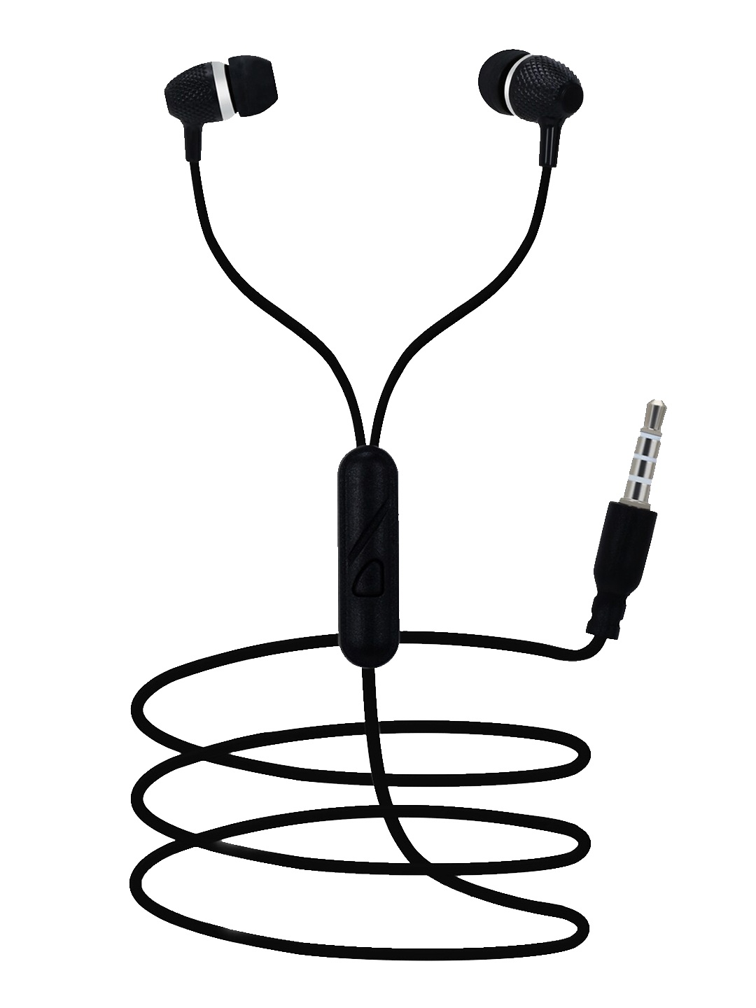 

SWAGME Set Of 2 Solid Boomdhoom IE009 In-Ear Wired Earphones With Mic, White