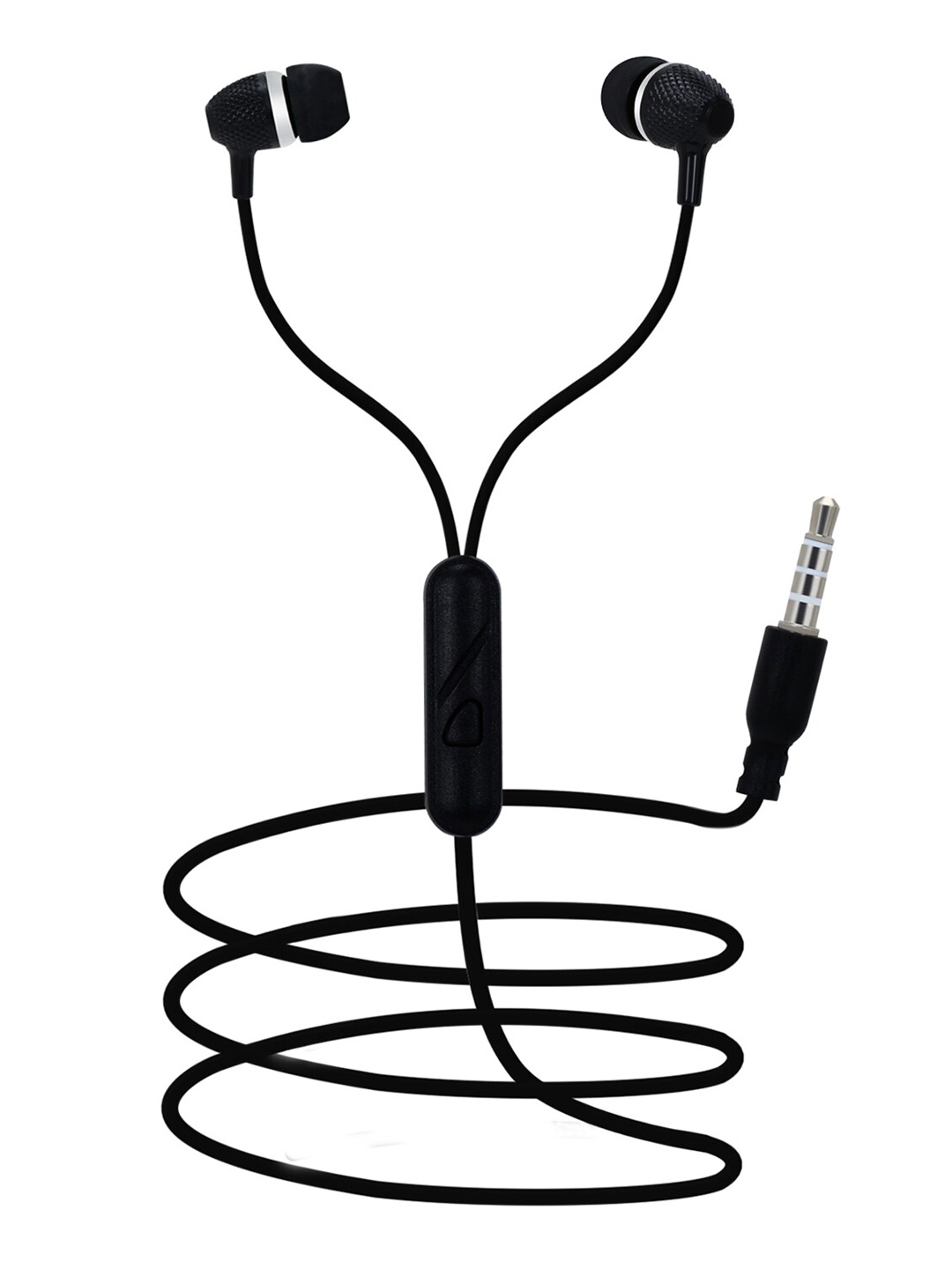 

SWAGME Black Solid Boomdhoom IE009 in-Ear Wired Earphones