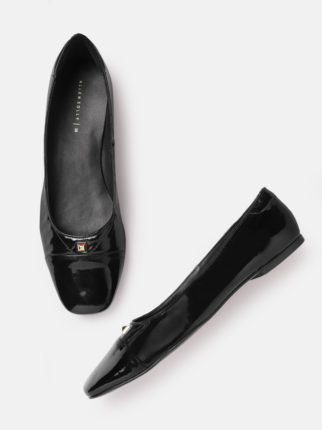 

Allen Solly Women Solid Black Ballerinas