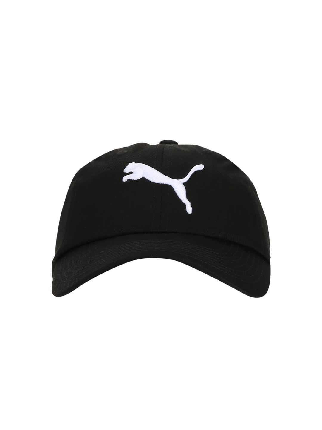 

PUMA Unisex Black Embroidered Logo ESS Cap