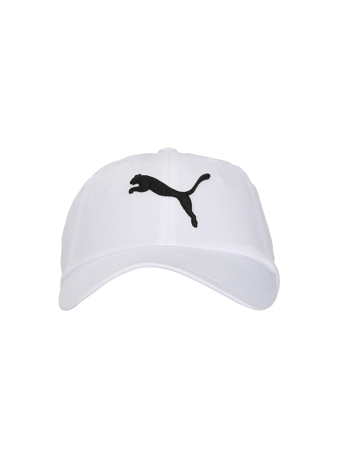 

PUMA Unisex White Solid Cotton Visor ESS Cap
