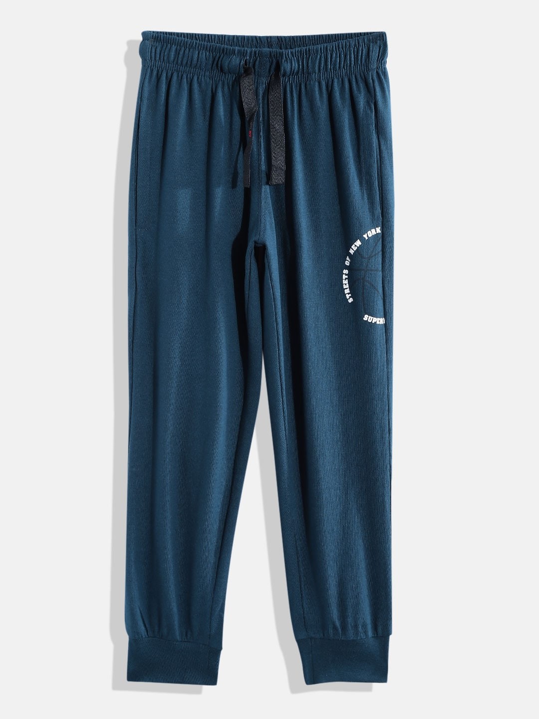 

Sweet Dreams Boys Blue & White Typography Print Joggers