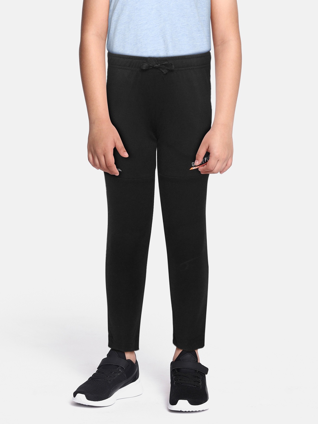 

Sweet Dreams Boys Black & Orange Track Pants