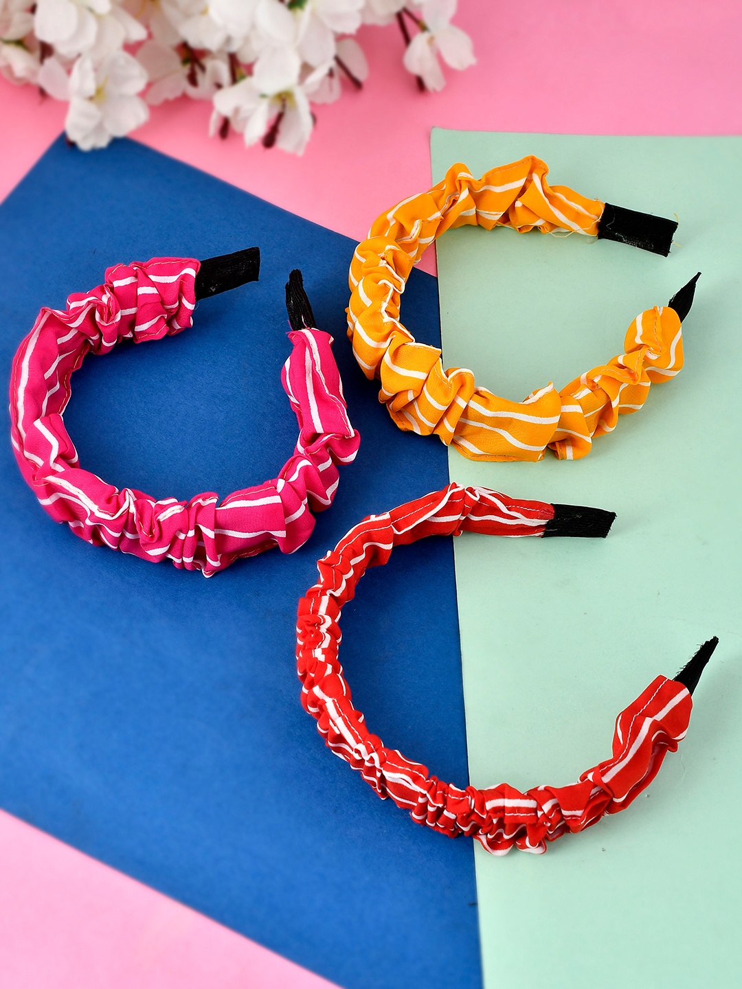 

Silvermerc Designs Girls Set of 3 Multi Hairbands