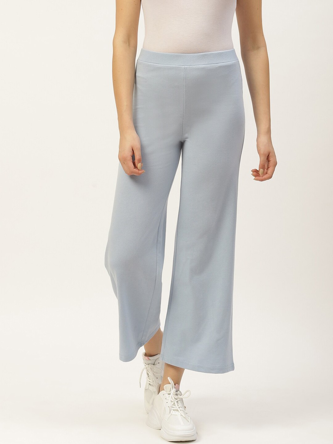 

Laabha Women Blue Solid Track Pant