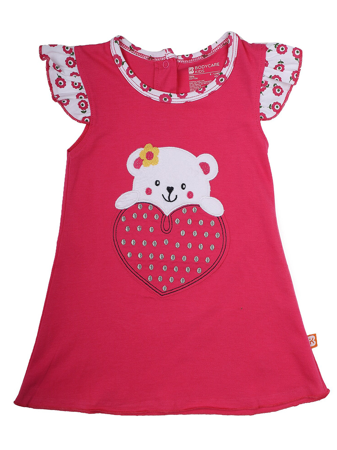 

Bodycare Fuchsia A-Line Dress