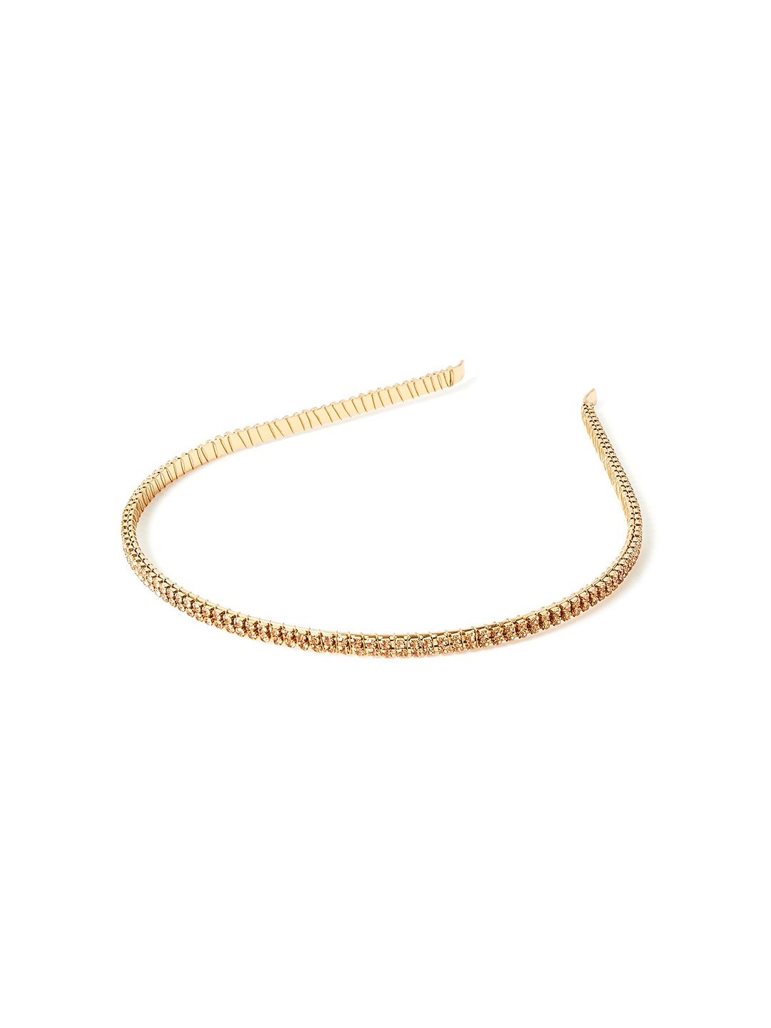 

Accessorize London Women Diamante Alice Hair Band, Rose gold