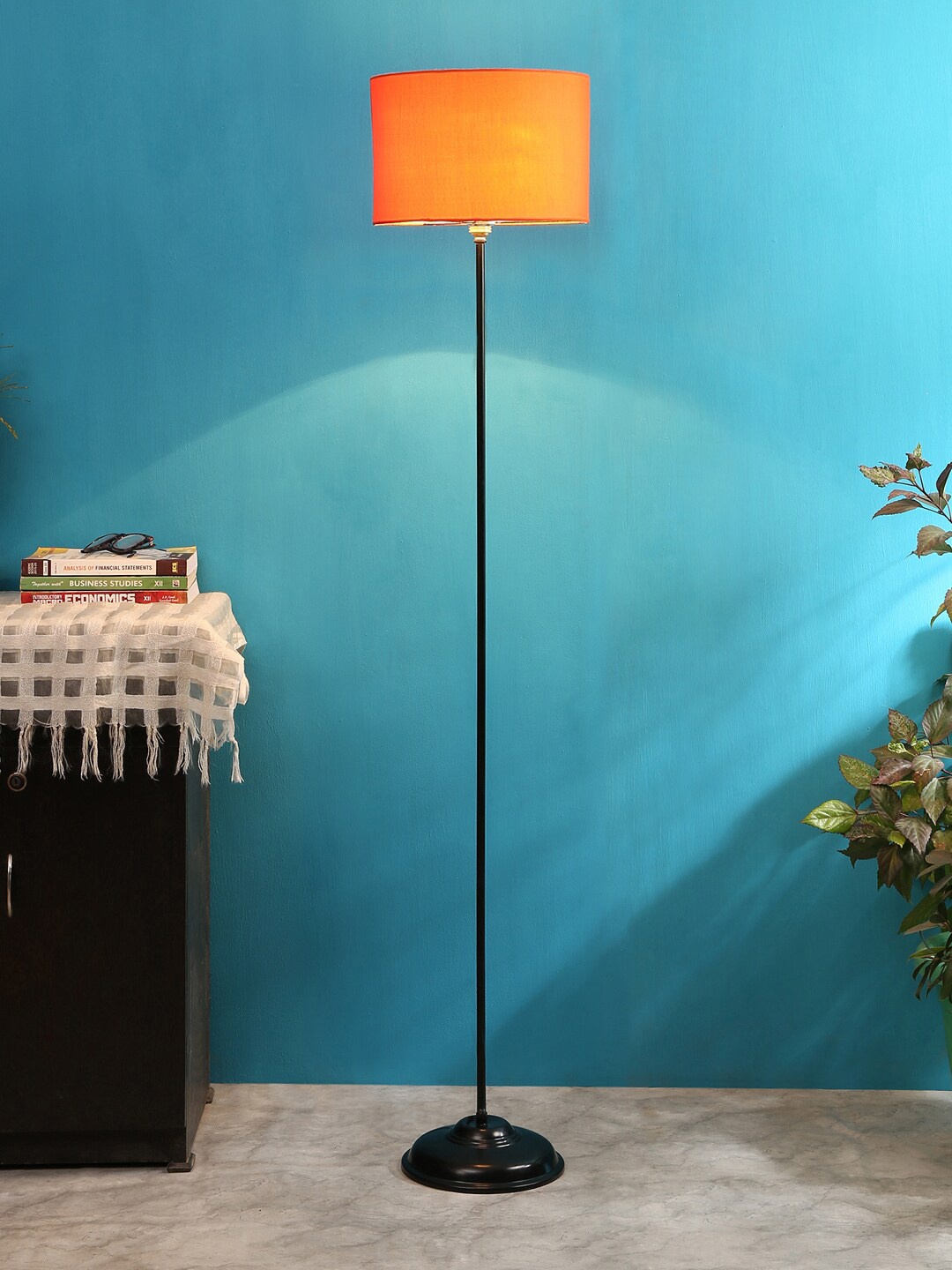 

Devansh Orange Iron Floor Standing Lamp