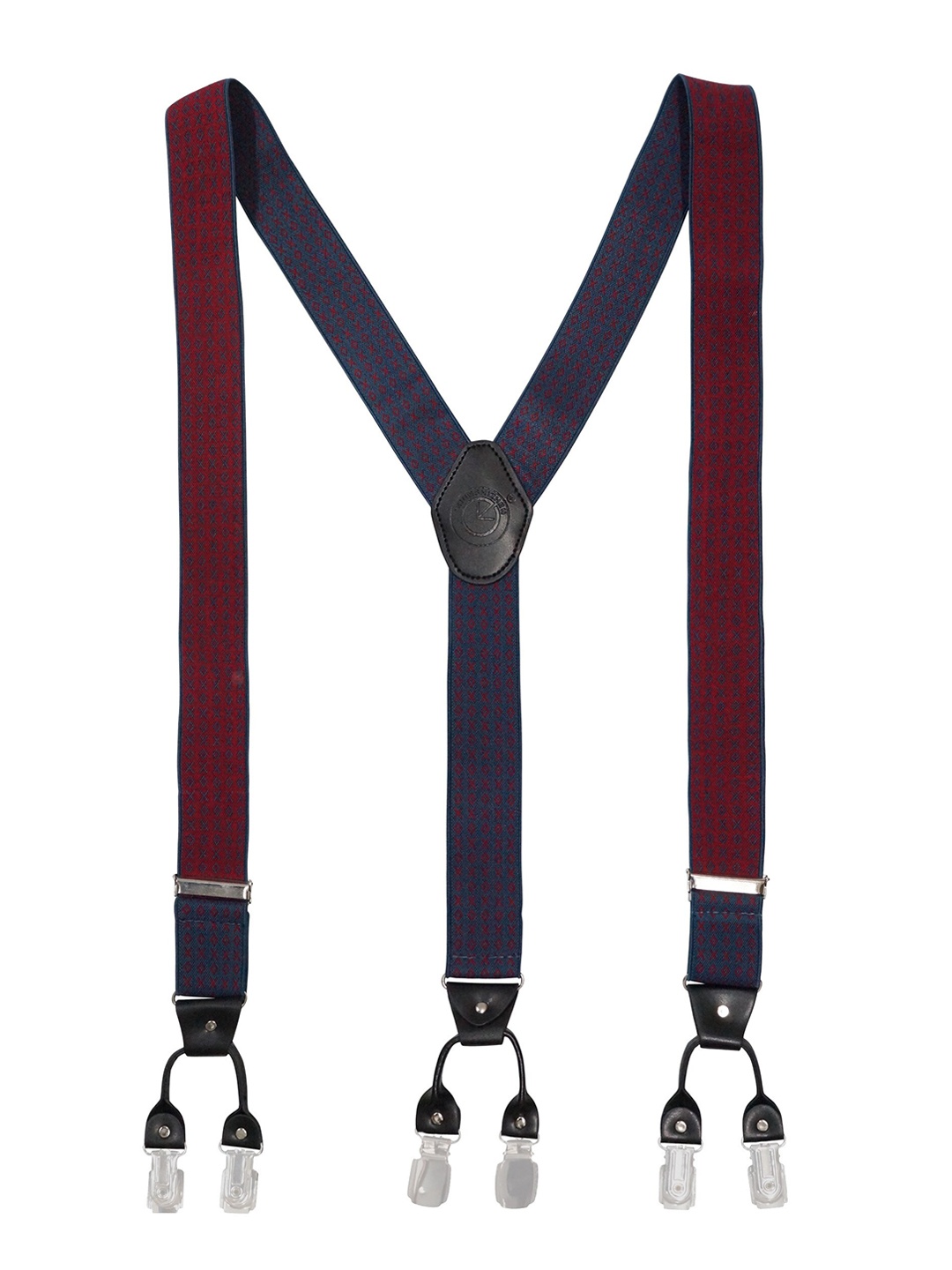 

The Tie Hub Men Blue Suspenders