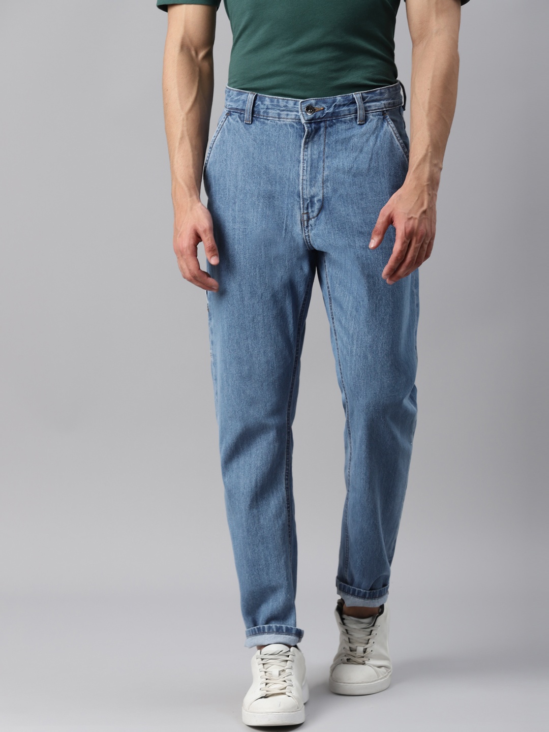 

Marks & Spencer Men Blue Relaxed Fit Jeans