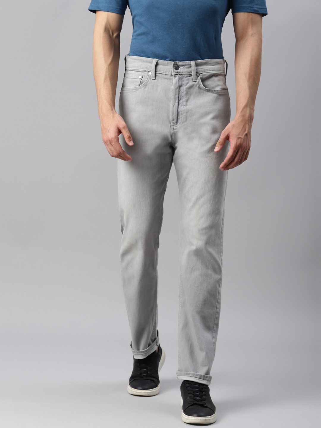 

Marks & Spencer Men Grey Stretchable Jeans