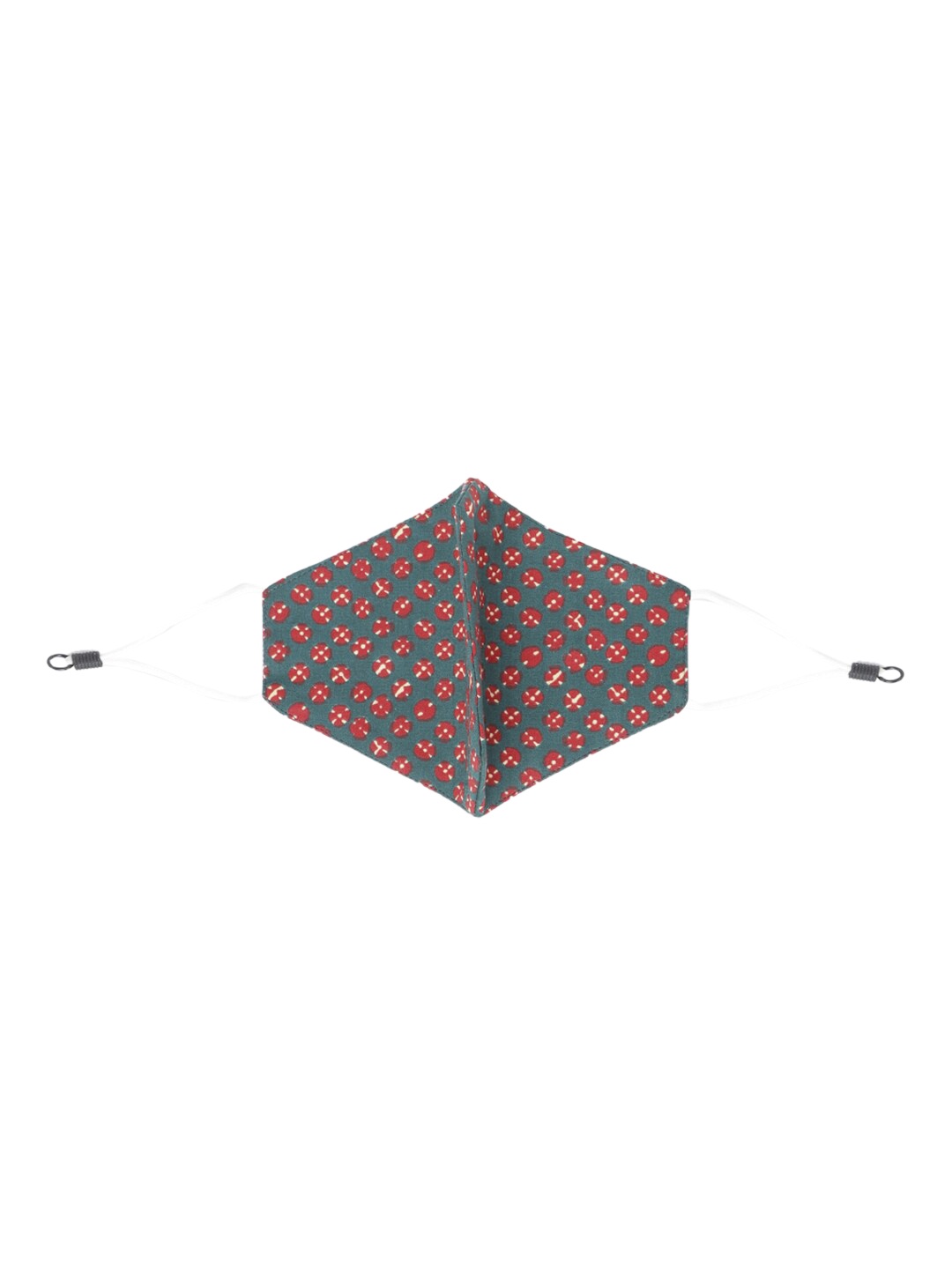 

Bewakoof Women Green & Red Printed Outdoor Mask