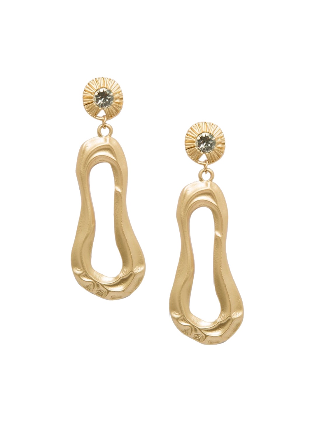 

Mali Fionna Women Gold-Toned Drop Earrings