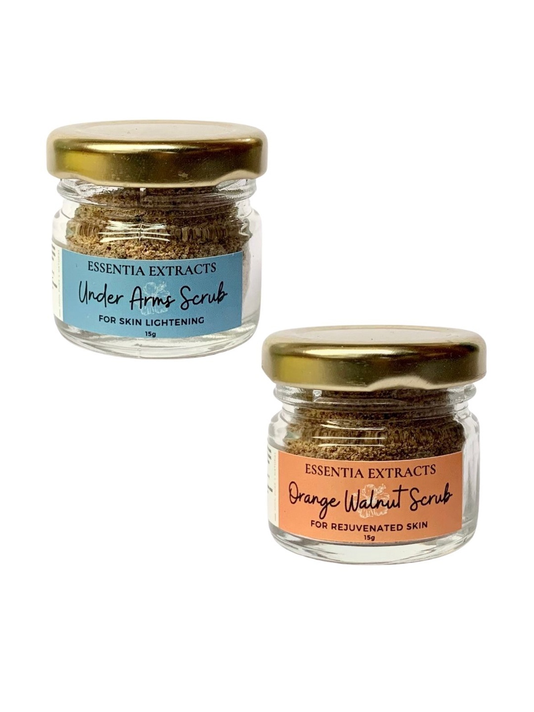

ESSENTIA EXTRACTS Set of Under Arms Scrub & Orange Walnut Scrub - 15 g Each
