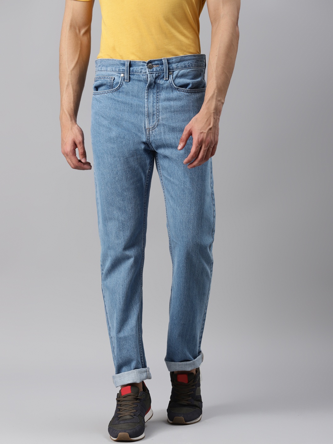 

Marks & Spencer Men Blue Light Fade Jeans