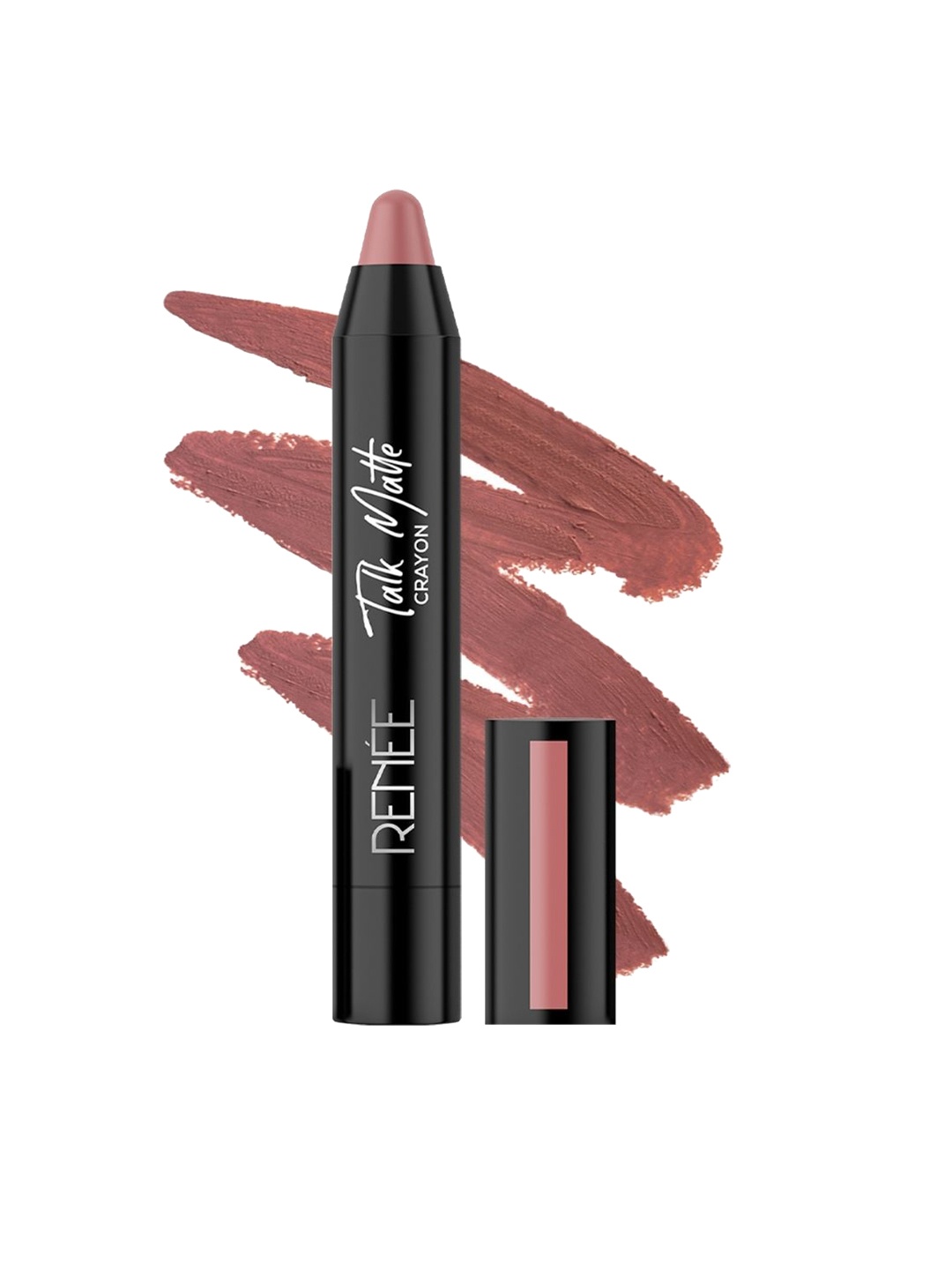 

RENEE Talk Matte Crayon Lipstick - Nude Roar 4.5g