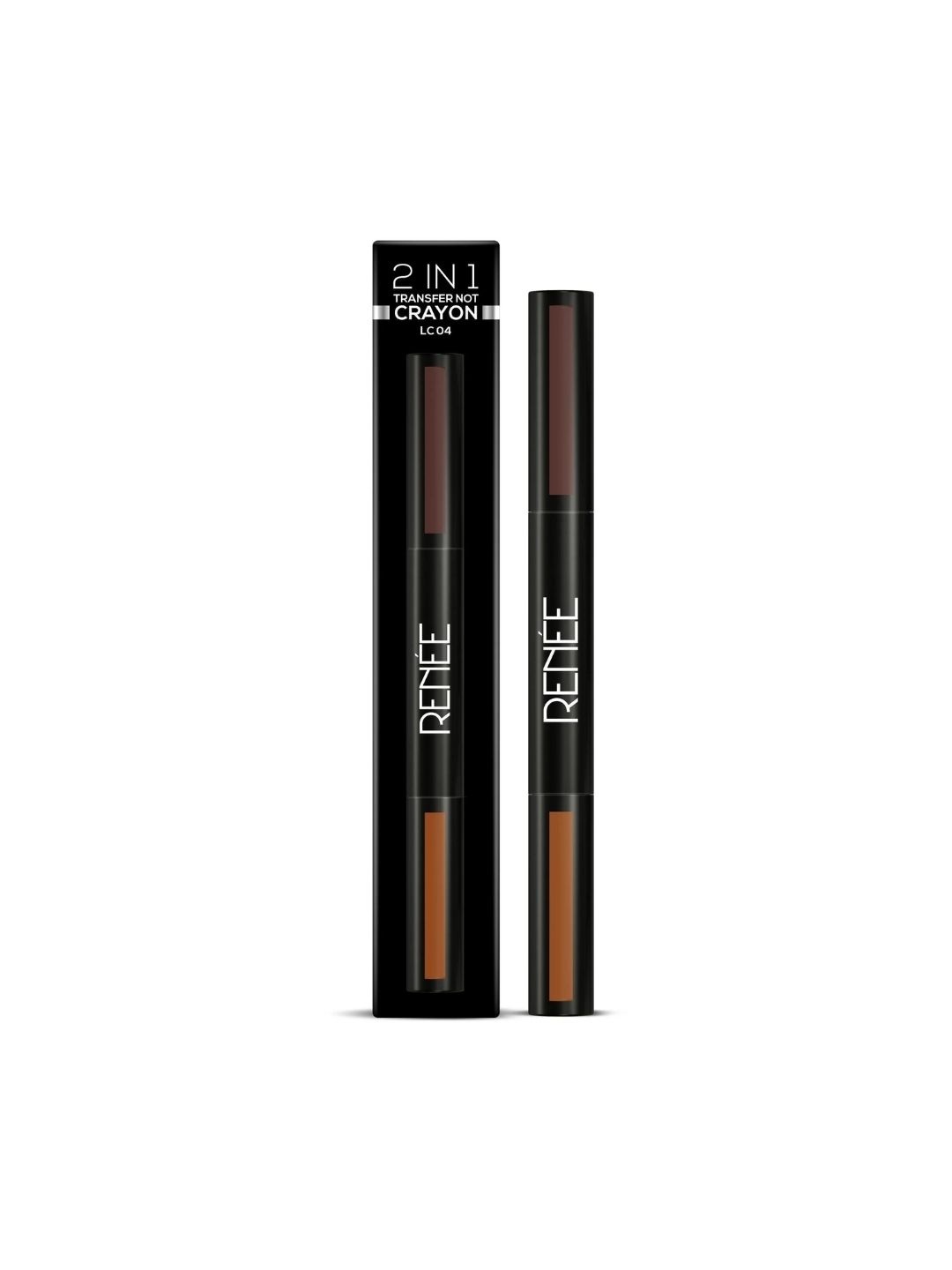 

RENEE 2 in 1 Transfer Not Crayon 4g - LC 04, Brown