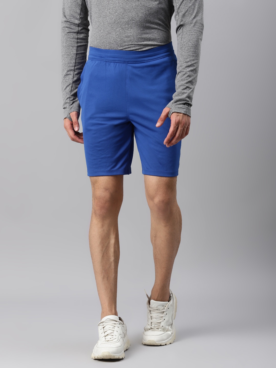 

Marks & Spencer Men Blue Solid Sports Shorts