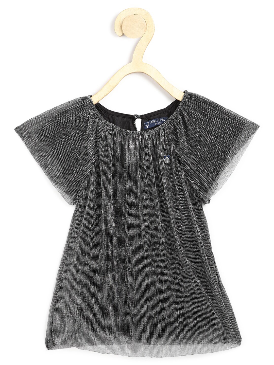 

Allen Solly Junior Grey Self Design Top