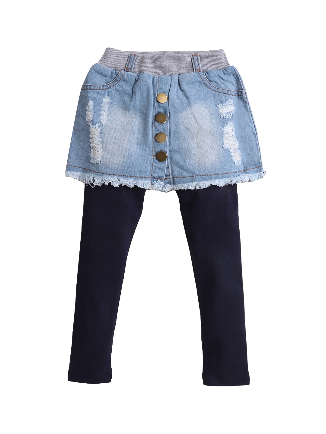 

Hopscotch Girls Blue Leggings