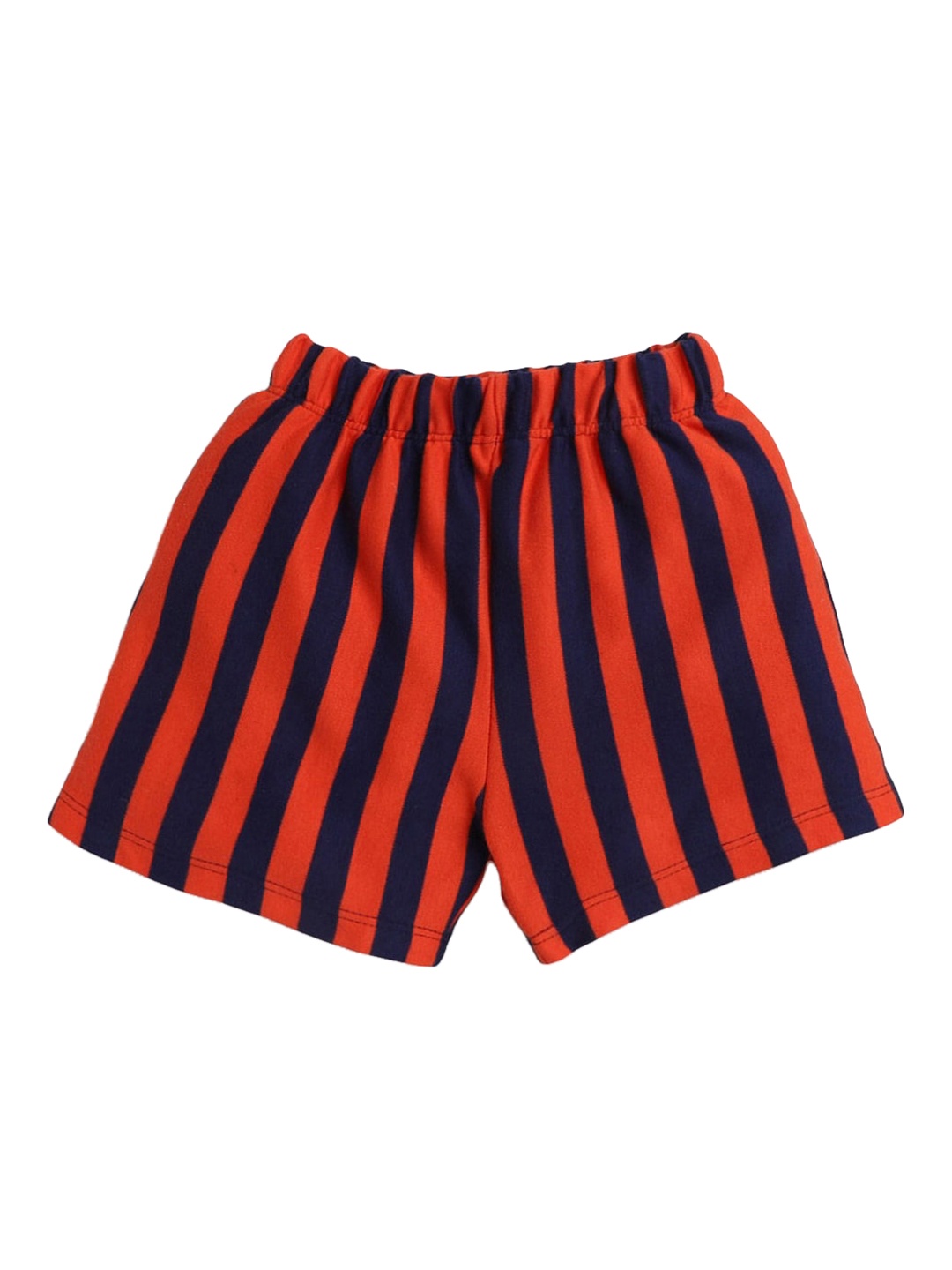 

Hopscotch Girls Red & Black Striped Shorts