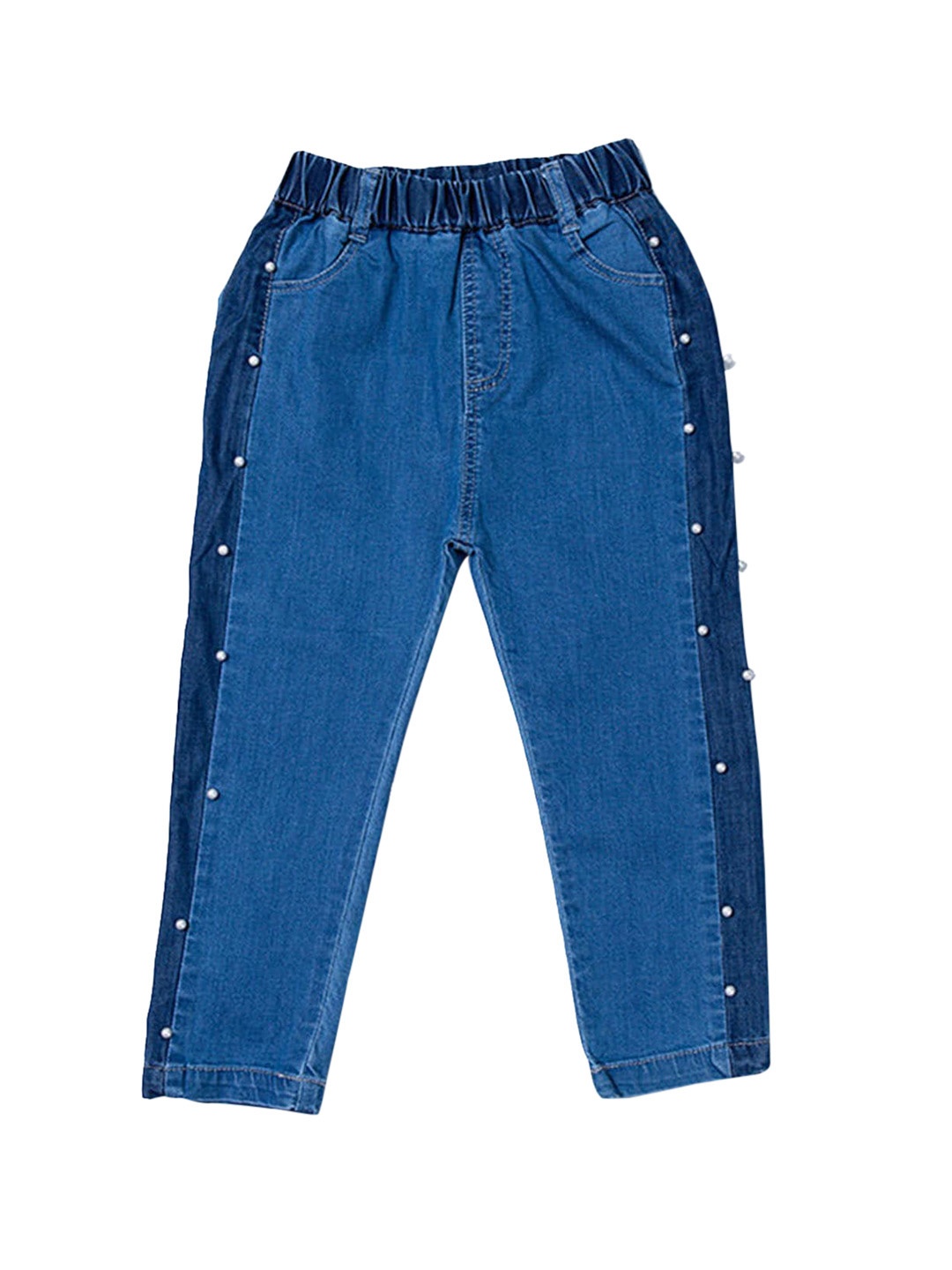 

Hopscotch Girls Blue Embellished Jeans