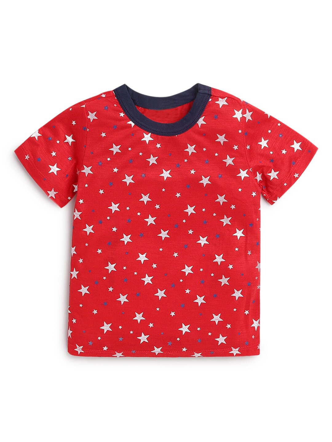 

Hopscotch Boys Red Printed T-shirt