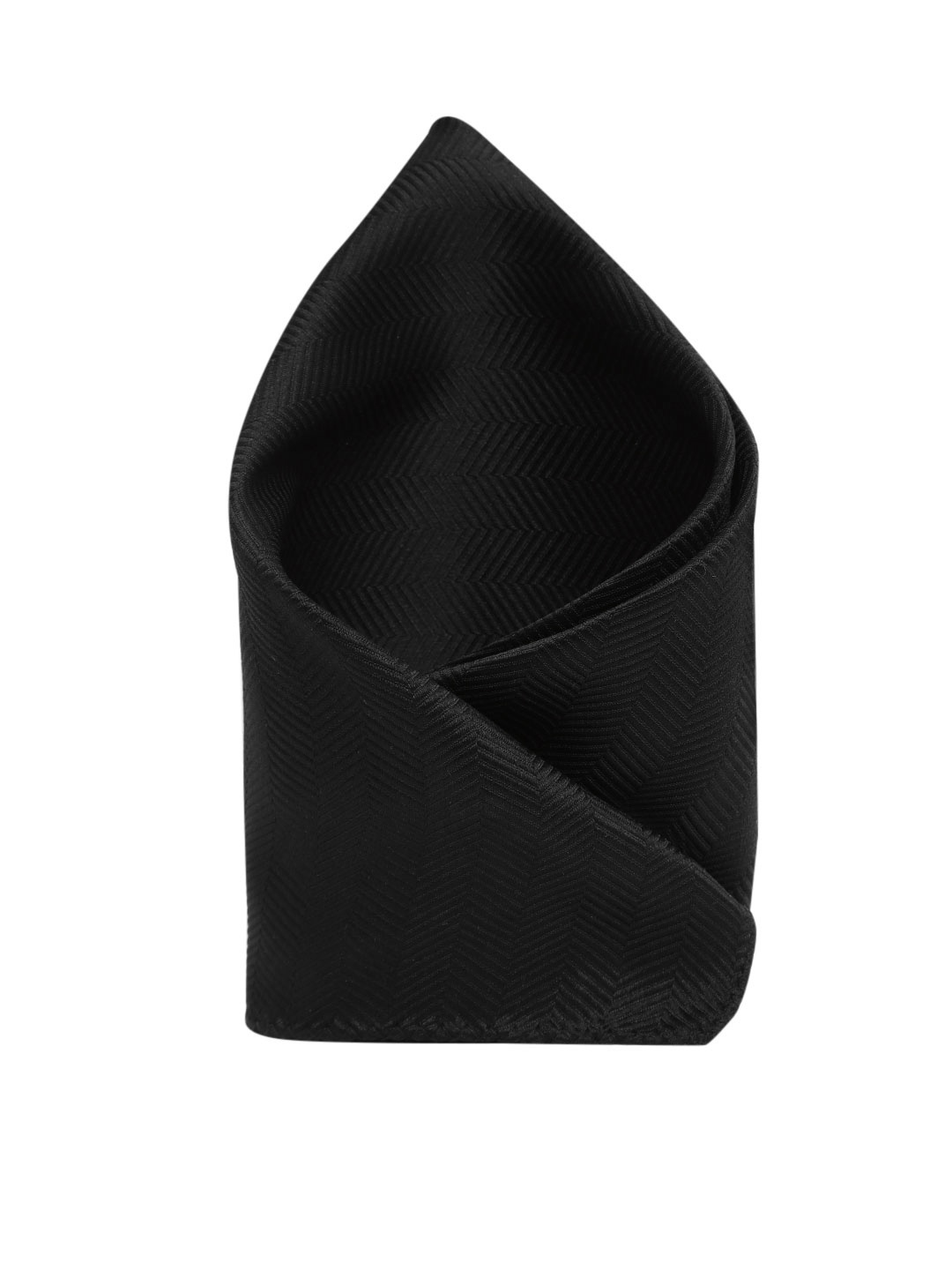 

SOJANYA Men Black Pocket Square