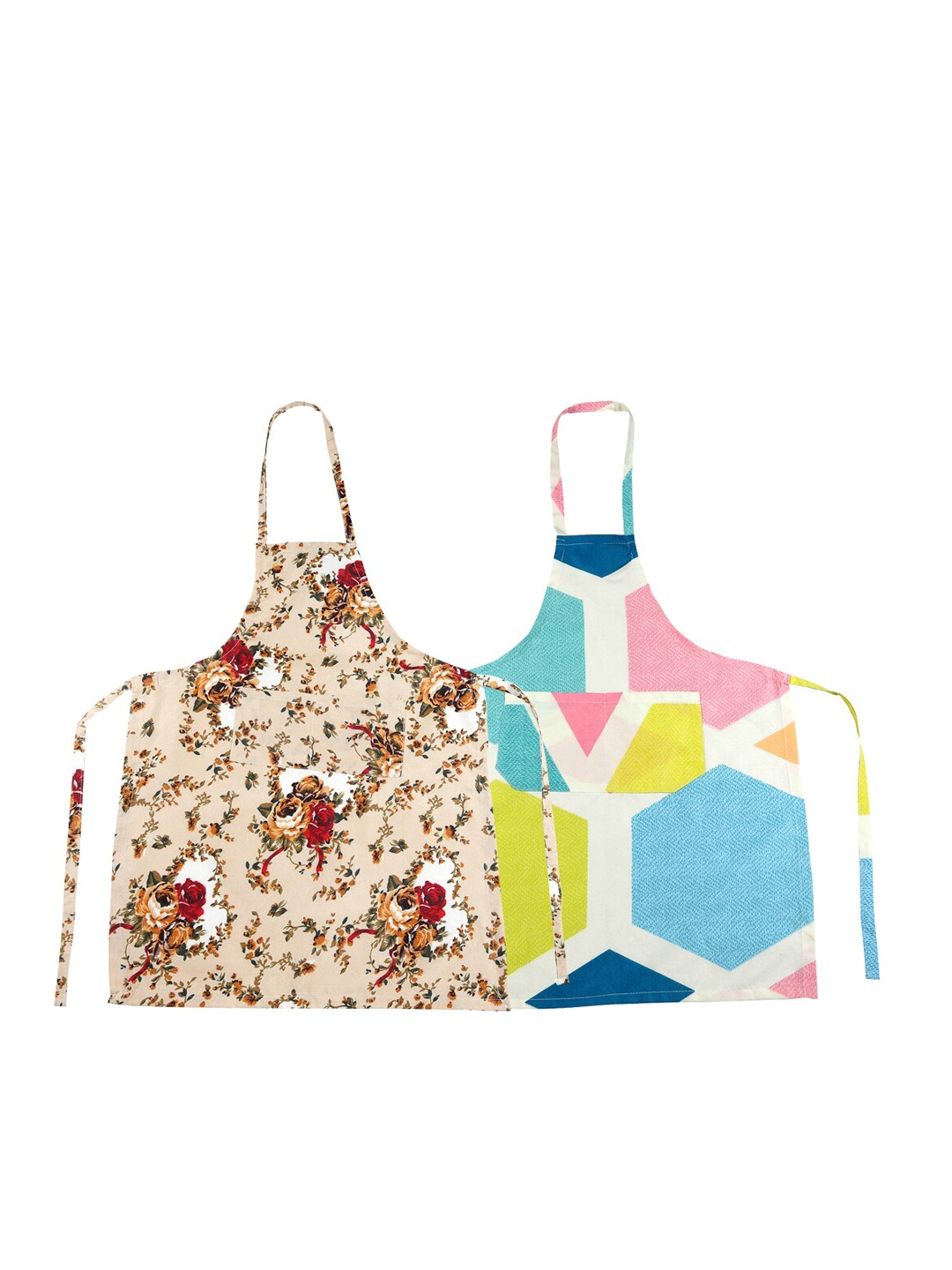 

KLOTTHE Kids Pack Of 2 Printed Aprons, Multi