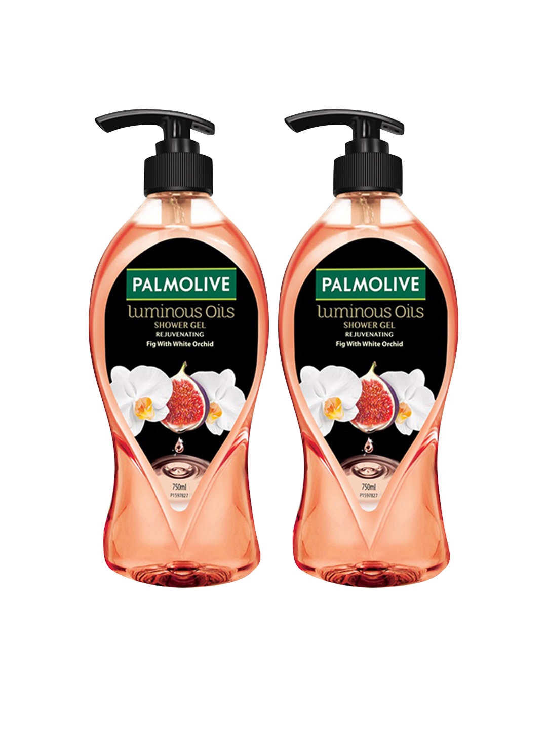 

Palmolive Set of 2 Luminous Oils Rejuvenating Shower Gels - 750 ml each, Peach