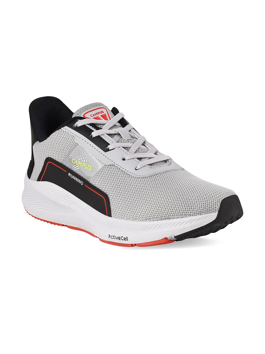 

Campus Men Grey Mesh Running Shoes