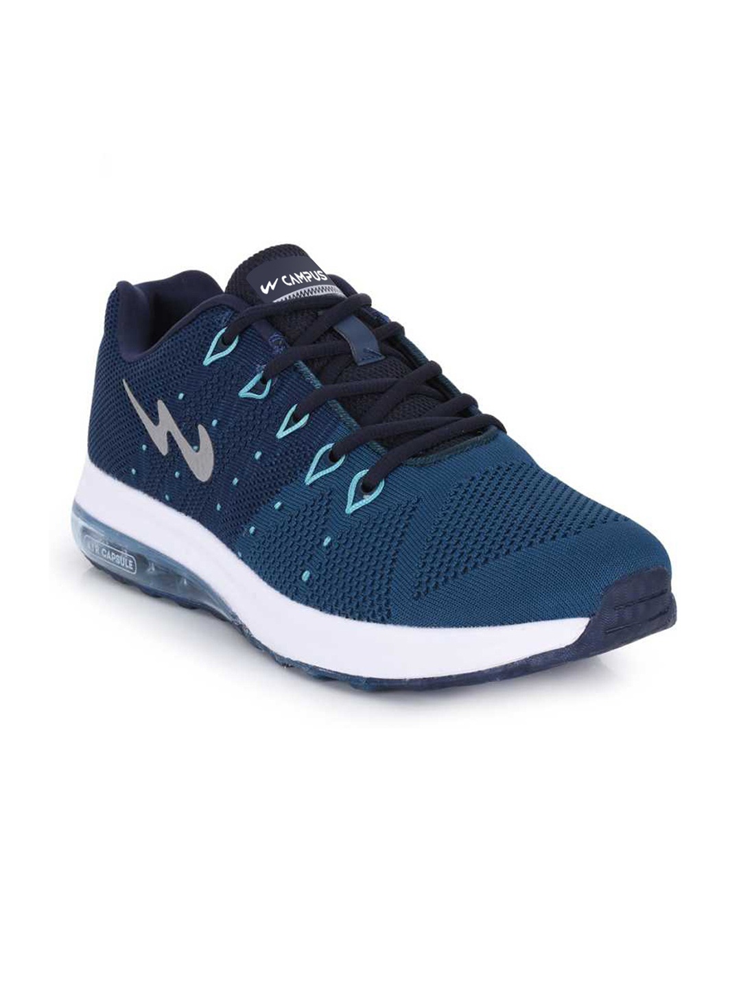 

Campus Men Navy Blue Mesh Running Shoes