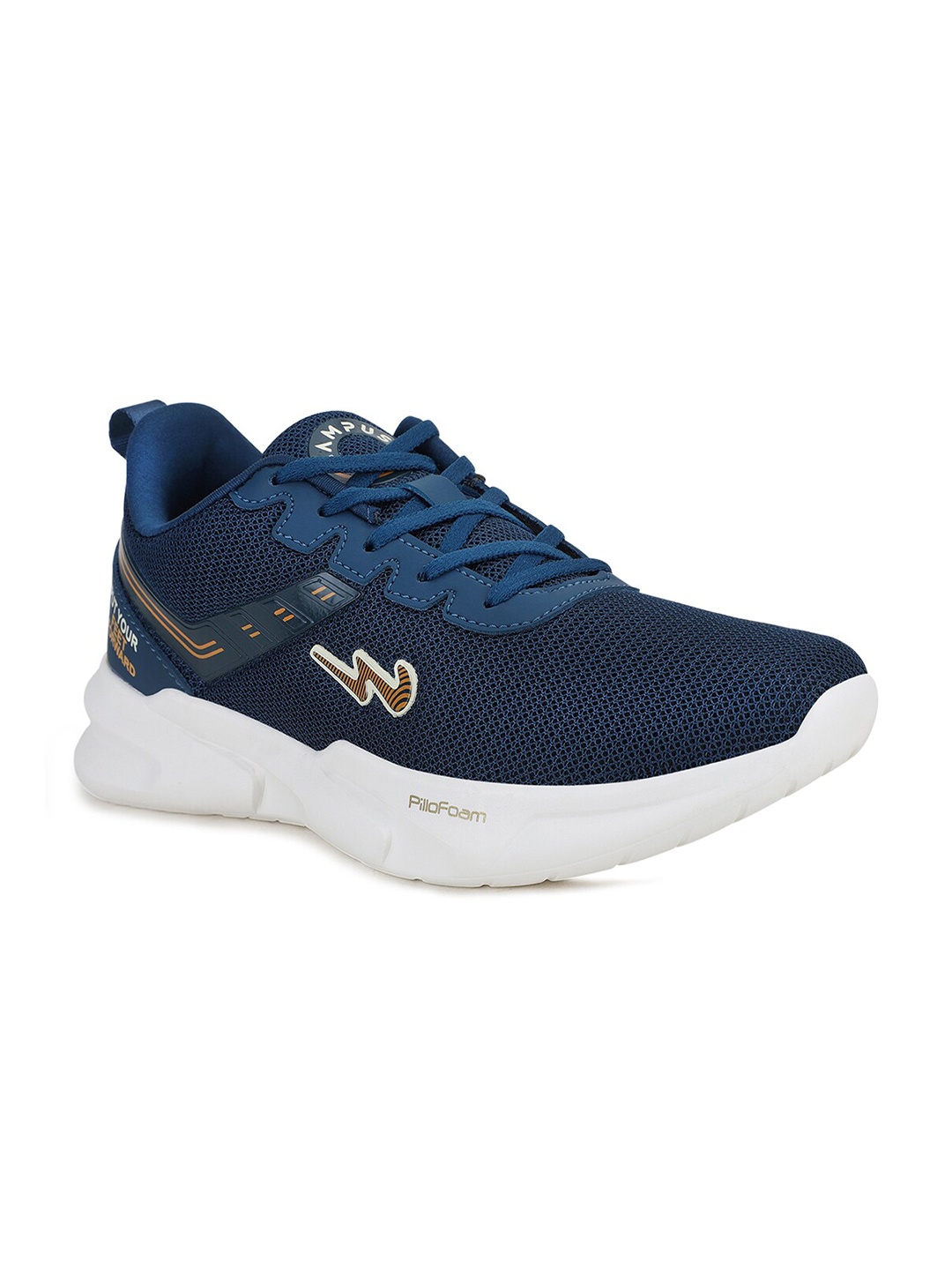 

Campus Men Blue Mesh Running Shoes