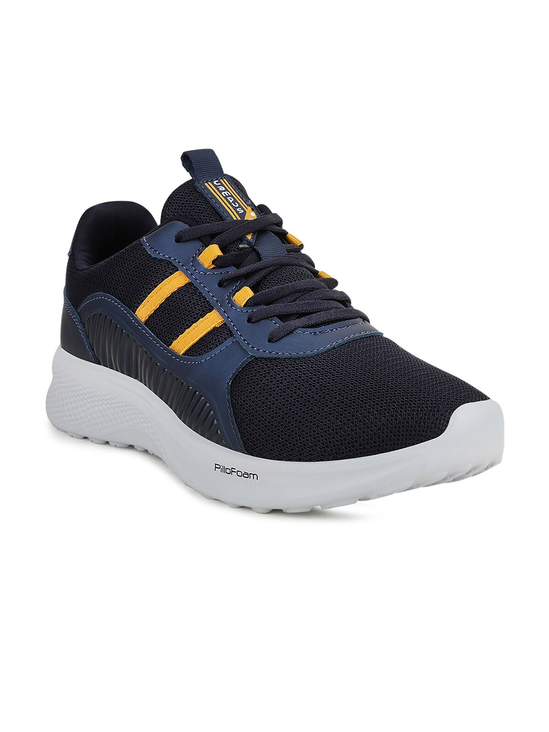 

Campus Men Navy Blue Mesh Running Shoes