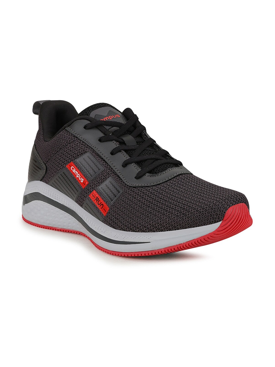 

Campus Men Grey Mesh Running Shoes