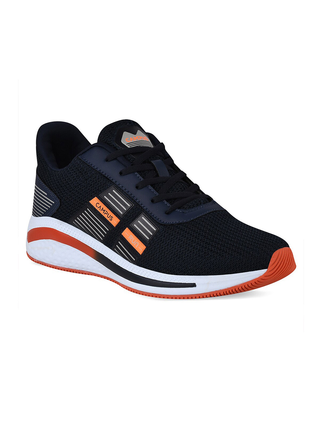 

Campus Men Navy Blue Mesh Running Shoes