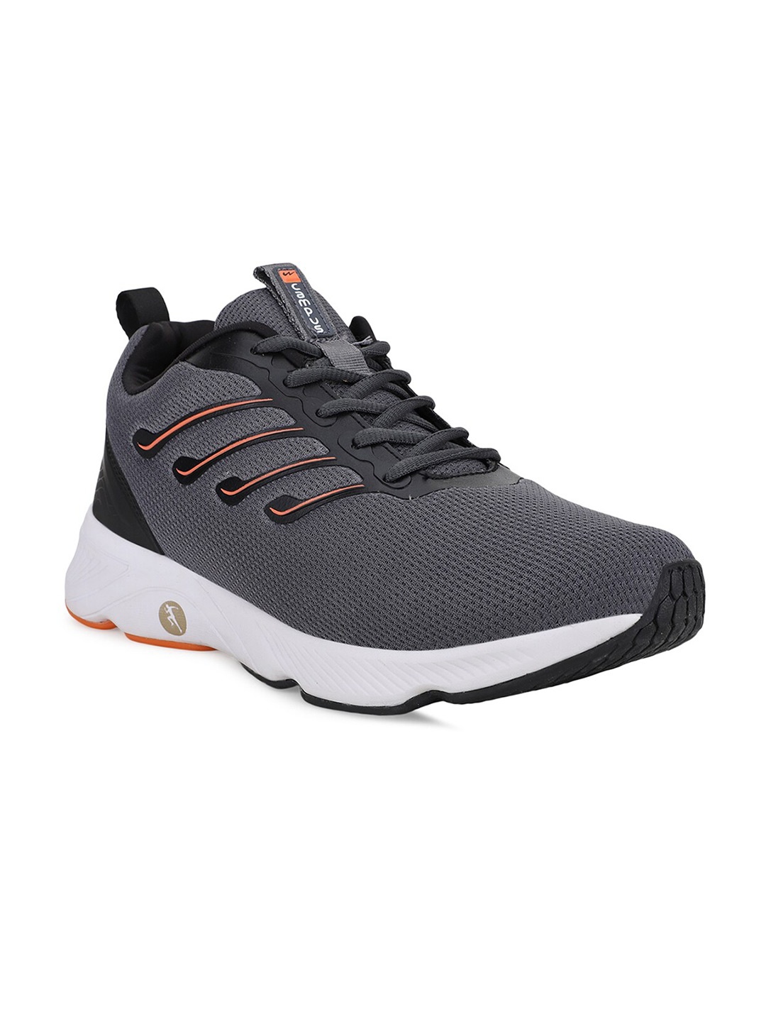 

Campus Men Grey Mesh Running Shoes