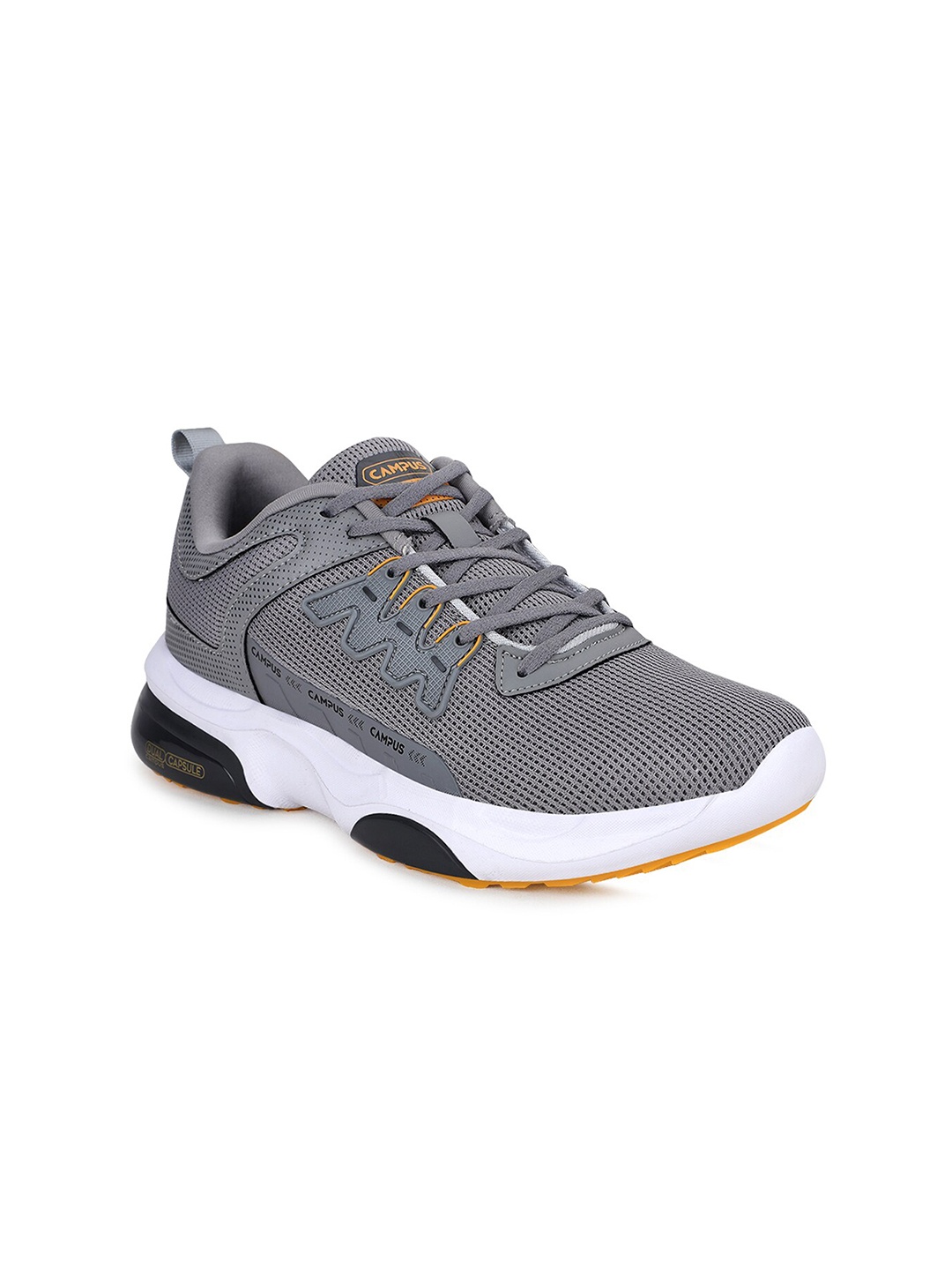 

Campus Men Grey Mesh Running Shoes
