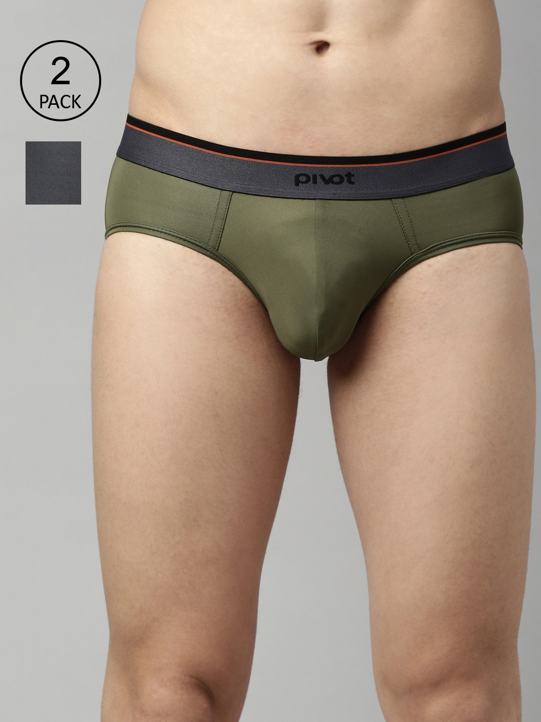 

pivot Pack Of 2 Assorted Briefs P2MIWB22-012