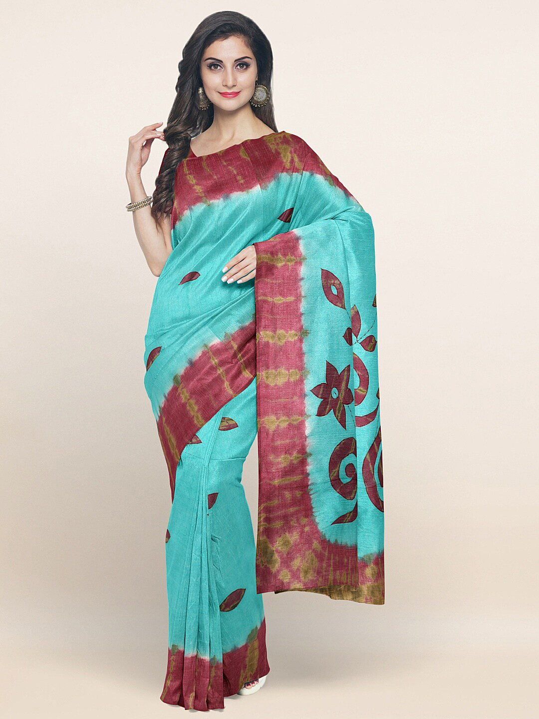 

Pothys Blue & Purple Pure Cotton Saree