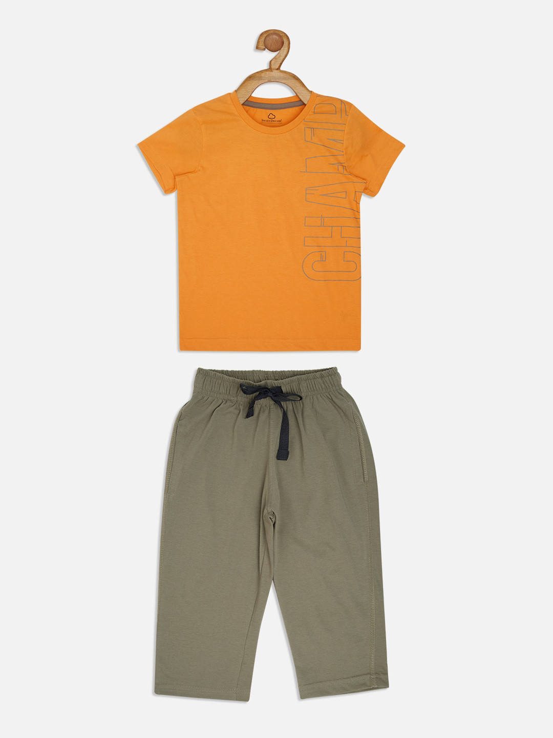 

Sweet Dreams Boys Orange Night suit