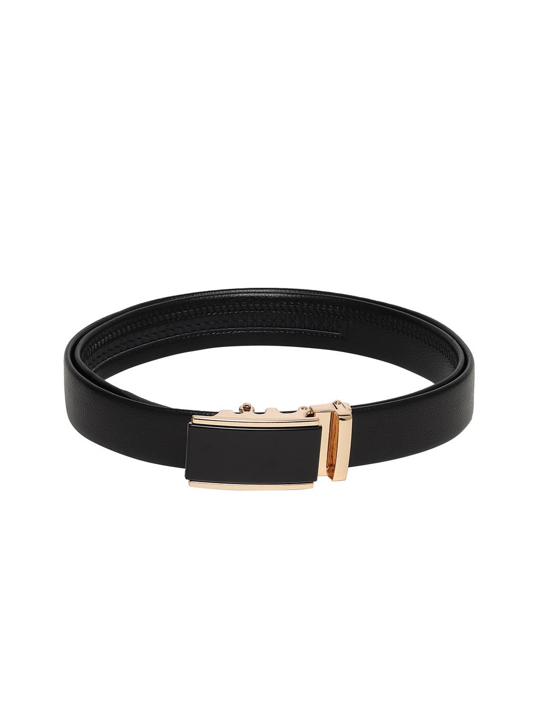 

Calvadoss Men Black PU Belt