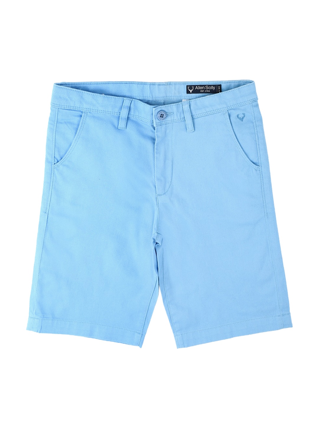 

Allen Solly Junior Boys Blue Solid Shorts