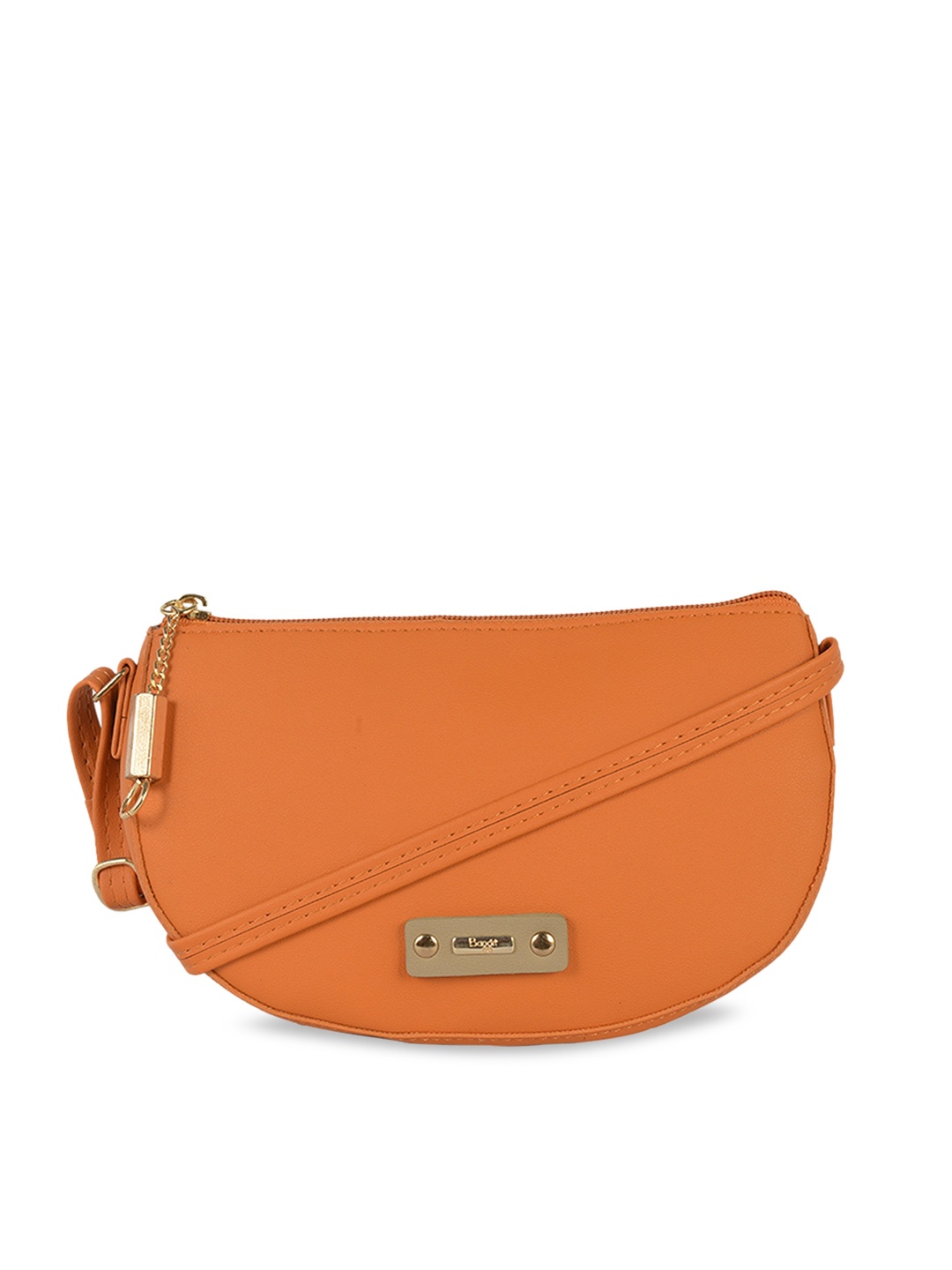

Baggit Orange Half Moon Sling Bag
