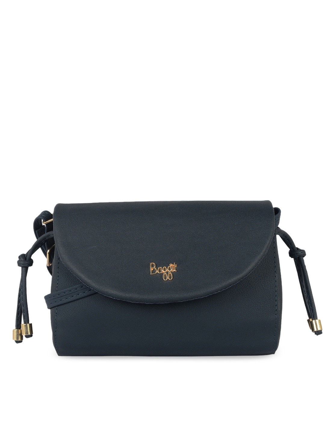 

Baggit Navy Blue Structured Sling Bag