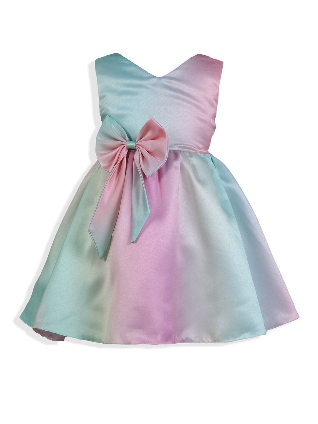 

Hopscotch Green Fit and Flare Dress