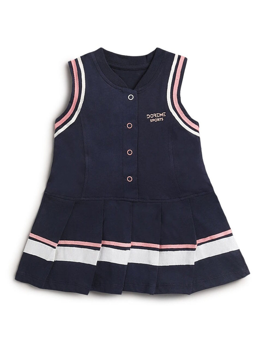 

Hopscotch Blue A-Line Dress